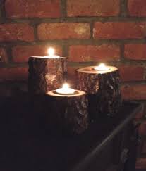 tree stump candles tree branch candle holder rustic candles rustic candle holders