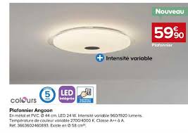 A leroy merlin é especialista na venda de artigos de bricolage, construção, decoração e jardim, com uma grande variedade de produtos e soluções para a sua casa aos melhores preços, com um atendimento personalizado e um vasto conjunto de serviços. Luminaire Plafonnier Led Castorama Applique Plafonnier Luminaire Reglette Led 220v Blanc 24w 118cm Etanche Ip65