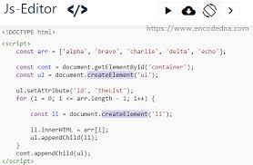I want to get innerhtml when one of them is clicked, how can i determine which one exactly was clicked? Create Ul And Li Elements Dynamically Using Javascript