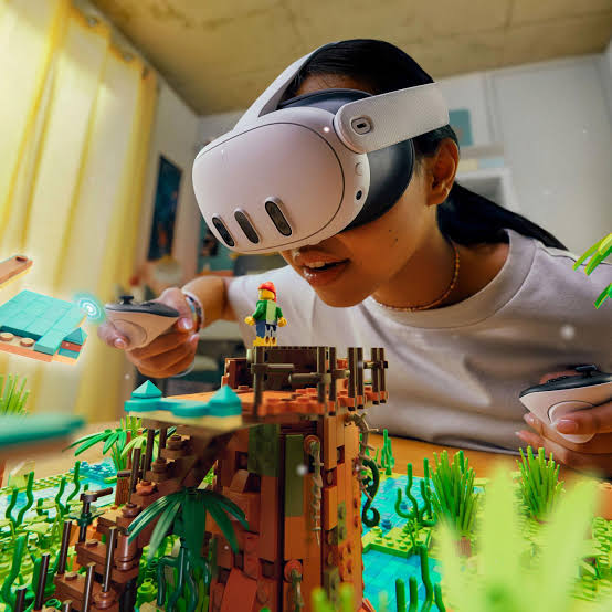 Meta Quest 3 Mixed Reality Headset view 4