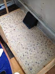 To keep cork flooring from getting discolored, areas that receive direct sunlight. Wine Cork Floors Or How Being Drunken Hoarders Helped Us Remodel Our Bathroom Free Range Quest