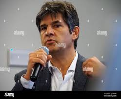 Juan Jose Salmon, CEO of Lima Airport Partners (LAP), the operator of the  Jorge Chávez International Airport, gives a press conference to inform