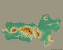 Metode penelitian terdiri dari kegiatan eksplorasi porang dan pembuatan peta persebarannya. Bentuk Jawa Tengah Kota Indonesia Dengan Ibukotanya Terisolasi Dengan Latar Belakang Warna Yang Solid Peta R Relief Map Solid Color Backgrounds 3d Rendering