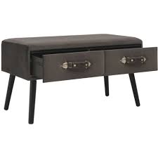 Ikea besta tv bank weiß mit glasplatte und schubladen, breite 120cm, tiefe 42cm, guter zustand, originalpreis 189 euro. Bank Mit Schubladen 80cm Samt Grau