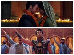 The film is set to be released on november 5, 2021.1the. Eternals Teaser Trailer Richard Madden And Gemma Chan S Indian Wedding Kumail Nanjiani S Bollywood Dance Number Has Desi Fans Buzzing On Twitter English Movie News Times Of India