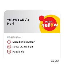 Cek kuota paket internet termurah agustus 2021 dari tokopedia. Paket Data Kuota Internet Indosat Im3 1gb Indosat Yellow 1 Hari 3 Hari 7 Hari 15 Hari Shopee Indonesia