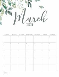 Let's understand the type of calendars available here editable calendar: 68 Printable March 2021 Calendar Templates To Choose From