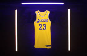 Welcome lebron james to the los angeles lakers the right way! Lebron James Los Angeles Lakers Icon Swingman Jersey Sneakerfiles
