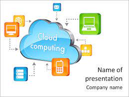 Our above ppt slide contains graphics of cloud with technology icons. Cloud Computing Powerpoint Template Backgrounds Google Slides Id 0000004048 Smiletemplates Com