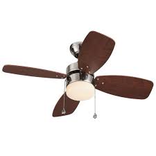 Harbor Breeze Riverview 36 In Brushed Nickel Indoor Downrod Or Close Mount Ceiling Fan With Light Ceiling Fan With Light Ceiling Fan Brushed Nickel Ceiling Fan