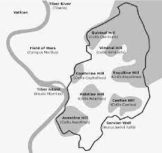 Mura serviane) was an ancient roman defensive barrier constructed around the city of rome in the early 4th century bc. Schematic Map Of Ancient Rome Besides The Servian Wall Constructed In Download Scientific Diagram