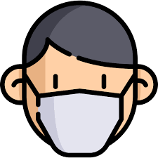 Masker respirator sekali pakai, masker sekali pakai, biru, medis, bahan png. Mask Free Healthcare And Medical Icons