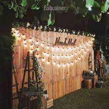 33 Best Outdoor Summer Party Decoration Ideas 33decor Wedding Photo Walls Summer Outdoor Party Decorations Diy Wedding Backdrop