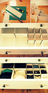 Maybe you would like to learn more about one of these? Diy Sock Drawer Organizer Diy Drawer Organizer Sock Drawer Organization Homemade Drawers