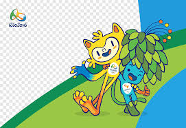 It is not recognized as official by the ioc, but has been very successful with the public. 2016 Summer Olympics 2016 Summer Paralympics Rio De Janeiro Mascot Vinicius And Tom Rio Mascot Background Leaf Sport Png Pngegg