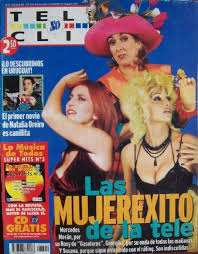 Las tres estarán participando en la segunda edición de masterchef celebrity y en los últimos días estuvieron. Susana Gimenez Mercedes Moran Georgina Barbarossa Tele Clic Magazine 18 July 1998 Cover Photo Argentina