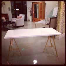 White Gold Ikea Hack Office Desks Ikea Vika Ikea Diy Ikea Hack