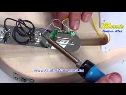 Most dimmer switches will not work. Wiring A Fender Telecaster Style Guitar Kit Www Guitarcentre Store Guitar Kits Youtube