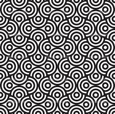 Black And White Geometric Pattern Background Spirals And Circles Black And White Abstract Geometric Vector Black And White Background Patterns Black And White Abstract