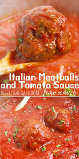 Traditional Italian Style Meatballs With A Simple Homemade Sauce Recipe Italian Meatballs Recipe Meatballs Sauce Recipe Italian Meatballs