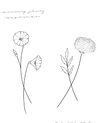 Birth Flower Flash January Snowdrop February Violet March Daffodil April Sweetpea May Lilly Of T Birth Flowers Birth Flower Tattoos Marigold Tattoo