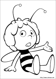 Dibujos Para Colorear De Abeja Maya Bee Coloring Pages Coloring Pages Coloring Books