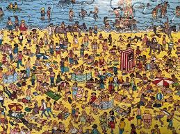 Bartholomew on the königssee lake 4.8 2026. Jigsaws Puzzles On The Beach 250 Piece Jigsaw Puzzle Where S Wally Com