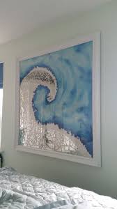 Most of the liquids mentioned here pose some kind of hazard to health and property. The Wave Mirror Mosaic Acrylic Paint On Board Created After A Large Wall Mirror Fell Off My Wall Hated The Idea Mosaic Pictures Mirror Painting Cool Art