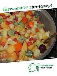 Obstsalat Fur Feste Rezept Rezepte Obstsalat Thermomix Rezepte