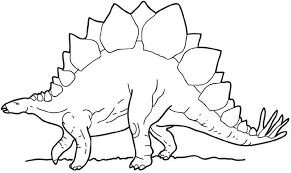 This stegosaurus is ready for coloring, click the picture above and print or click here for a printable pdf. Coloring Stegosaurus Picture