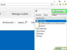 3 Ways To Access Internet Explorer History - Wikihow