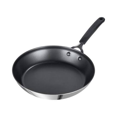 Stainless Steel & Non-Stick Frying Pan - 3 Sizes - 21/25/29cm | Prestige  Cookware · Prestige