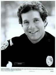 Steve Guttenberg Police Academy Smiling in Uniform Headshot Original 8x10  Photo