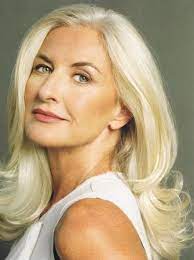 Locke Management Olivia Tracey Stylish Hair Silver White Hair Hair