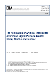 Plat kenderaan terkini bagi tahun 2021? Pdf The Application Of Artificial Intelligence At Chinese Digital Platform Giants Baidu Alibaba And Tencent