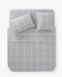 Bild 0 Des Produktes 1 Karierter Bettbezug Aus Flanell Bed Linens Luxury Duvet Covers Zara Home Canada