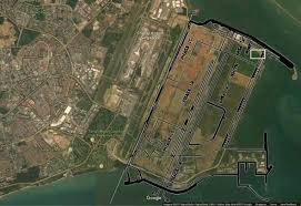Drivers dropping off or picking up passengers should keep to departure kerbside or arrival pickup areas respectively. Satellite View Of The Reclaimed Site As Obtained From Google Maps Download Scientific Diagram