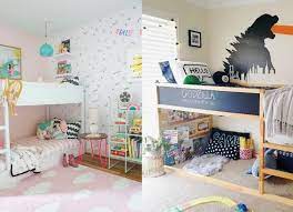 Having a few different lighting options in a shared room is a good idea. Ikea Kura Bed Home And Aplliances