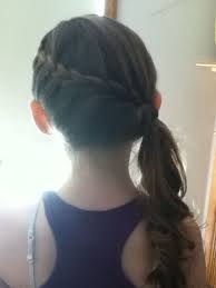 Side French Braid Into Side Ponytail Then Curl Unbraided Hair Braids With Curls Side Braid With Curls Side French Braids