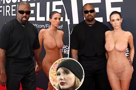 Kanye West, fully nude wife Bianca Censori show up to Grammys 2025 after  trolling Taylor Swift with Instagram follow