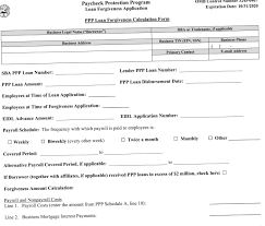 Sba Issues Interim Rules For Ppp Loan Forgiveness But Congress Might Still Ease Them Repairer Driven Newsrepairer Driven News Fill out, securely sign, print or email your salary advance formpdffillercom instantly with signnow. sba issues interim rules for ppp loan