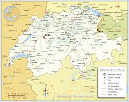 International border between france and switzerland (en); Baden Map