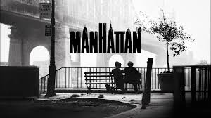Three men loitering on a corner; Manhattan Review Woody Allen Finds A Mature Harmony Of Humour And Form Sight Sound Bfi