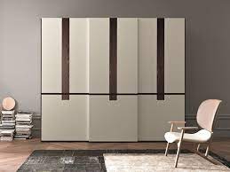 Lacquered Wardrobe With Sliding Doors Skyline Collection By Sma Mobili Cupboard Design Wardrobe Design Wardrobe Door Designs