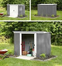 Sie können sich freuen, die geräteschuppen suche hat ein hände, sie sind nun beim beim profi für geräteschuppen. Arrow Metall Geratehaus Gerateschuppen Gartenhaus Ptg 84 Grau Mit Flachdach In Garten Terrasse Garten Gartenhaus Aus Polen Holzschuppen Geratehaus Garten