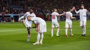 He also didn't score in the. Spain 6 1 Argentina Goals As It Happened Report As Com