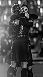 Robert pattinson, the batman (2021), movies, artwork, red, red background. Messi And Griezmann Em 2021