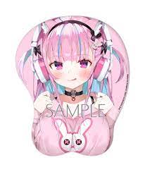 Amazon.co.jp: 秋コミ 雑貨 あくあ立体マウスパッド ゲーマー ver. おっぱいマウスパッド まかろん大帝 ホロラ : パソコン・周辺機器
