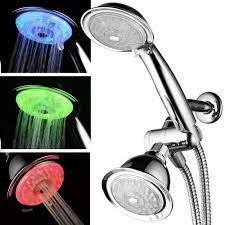 Luminex Led Shower Head Walmart Com