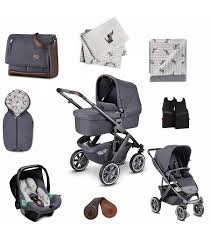 Does the abc design salsa 4 come with a carrycot for newborns? Abc Design Salsa 4 Air Stone Starter Set 13 Teilig Kombi Kinderwagen